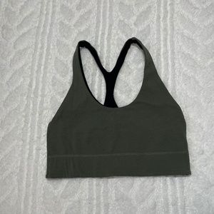 𝅺unbranded Olive Green Sports Bra